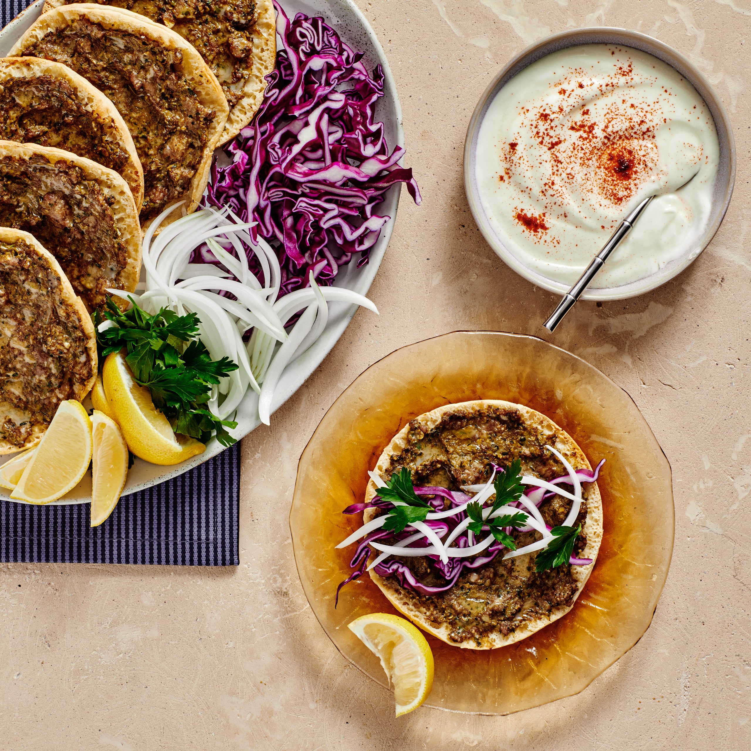 Quick Pita Lahmacun